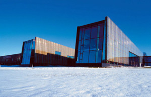 Building 2000 in the snow